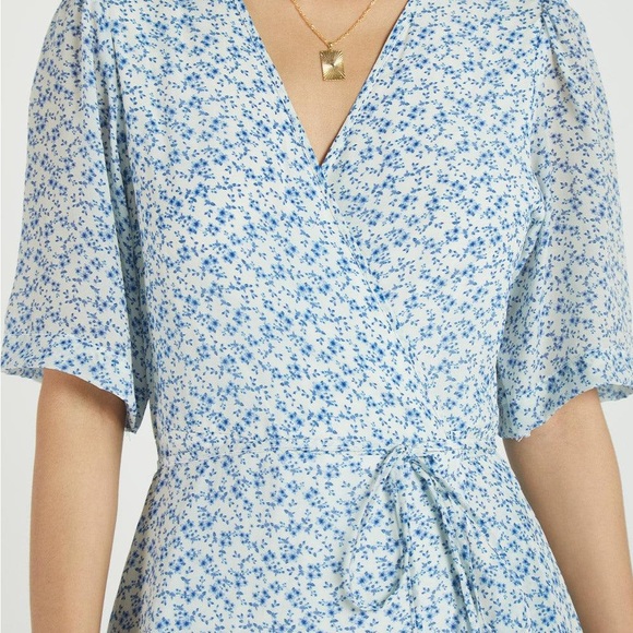 Madewell x Reistor Summer Rains Dress - Forget Me Not - Size Large - Picture 3 of 8